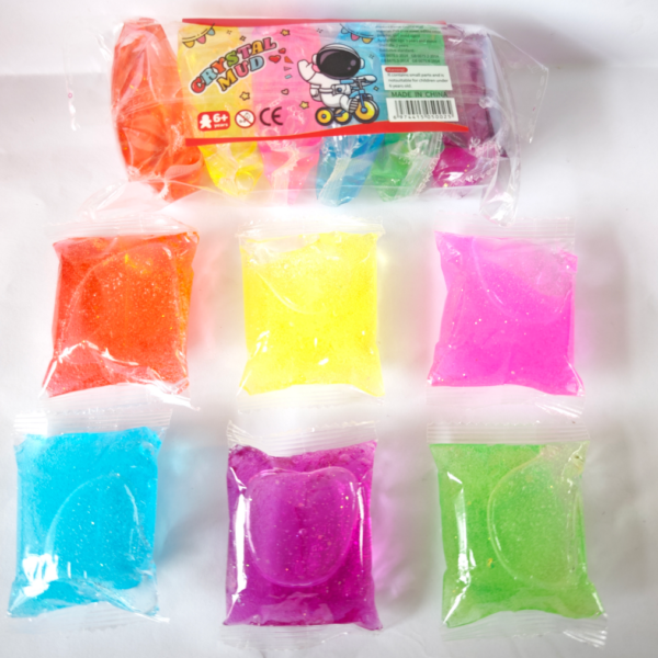 Astronaut Transparent Bag Slime Pack
