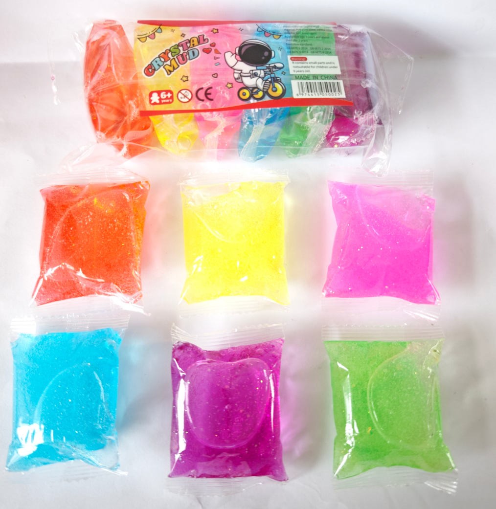 SKN6016-01 Astronaut Transparent Bag Slime Pack - Image 1