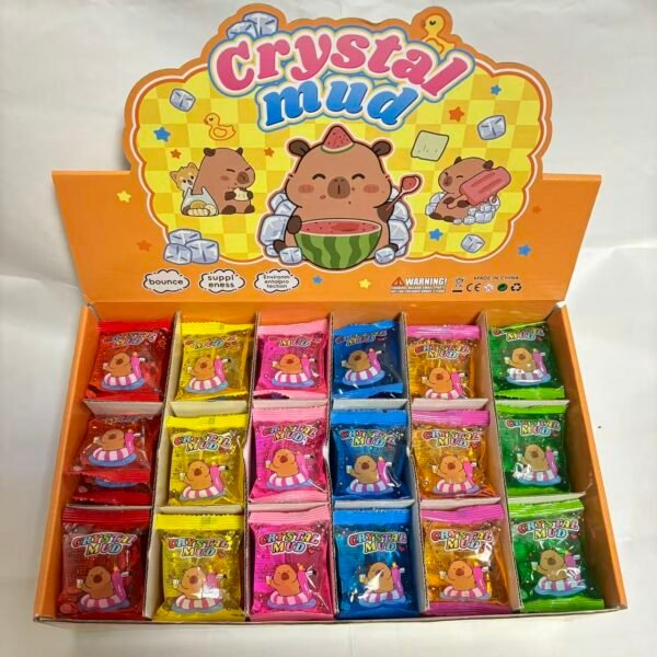 Capybara 72-Pack Boxed Slime Set