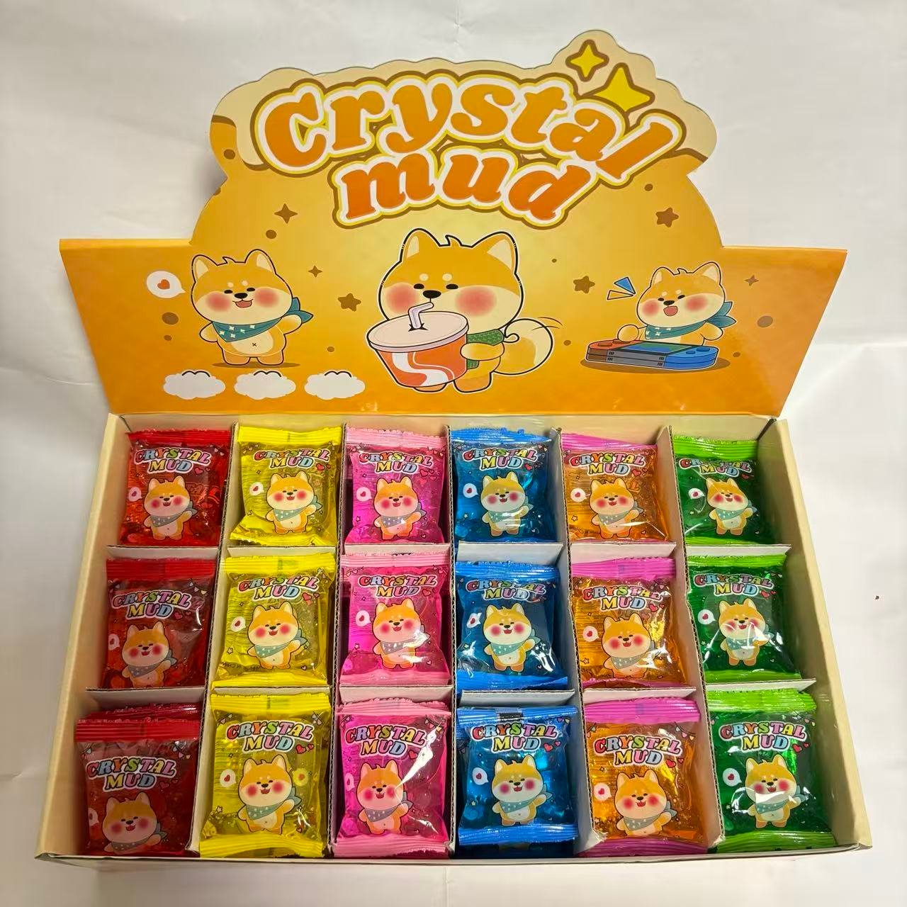 SKN6024-01 Bear 72-Pack Boxed Slime Set - Image 1