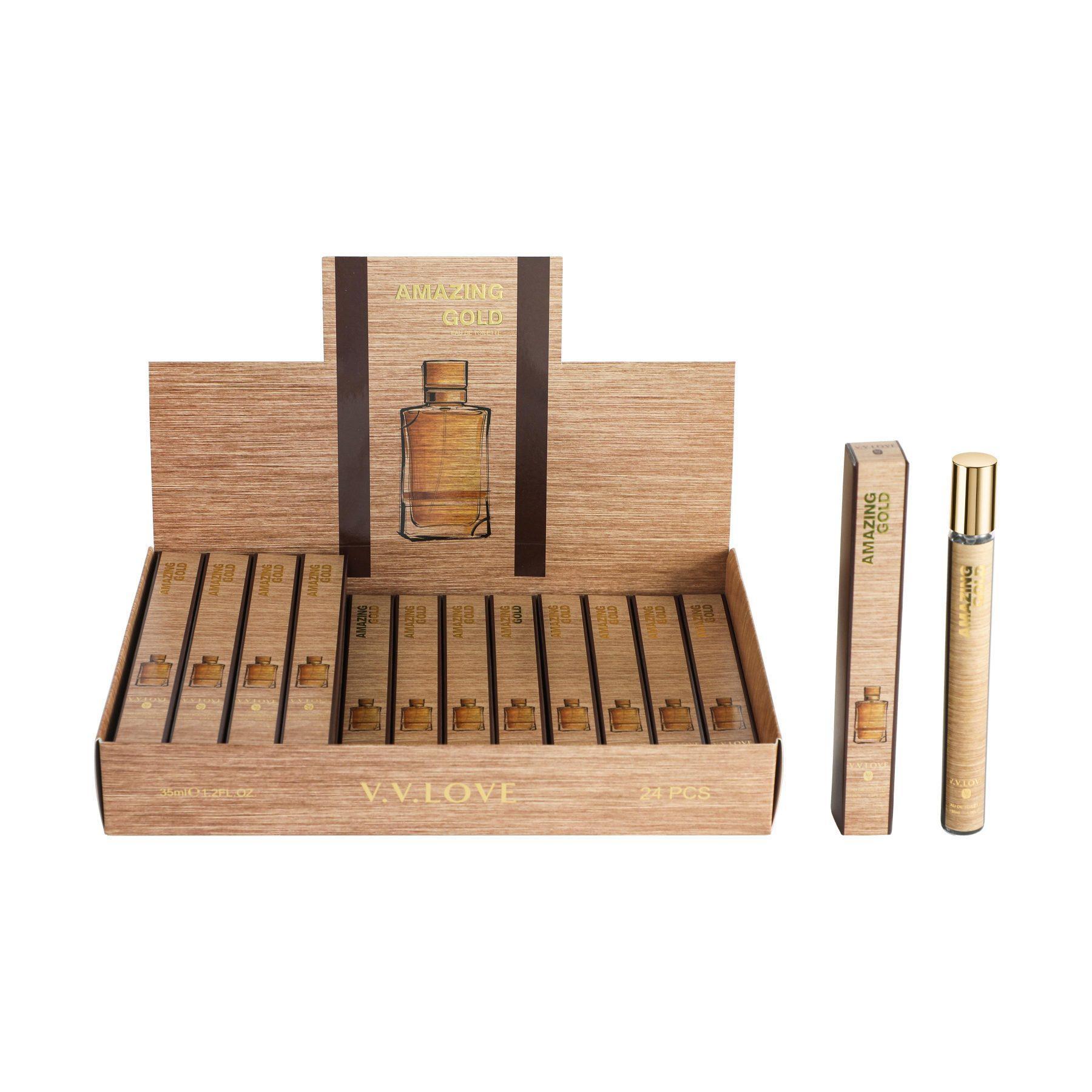 SKN612-01 Amber Oud Gold Edition Al Haramain Perfumes for women and men Mini Perfume – 35ML - Image 1