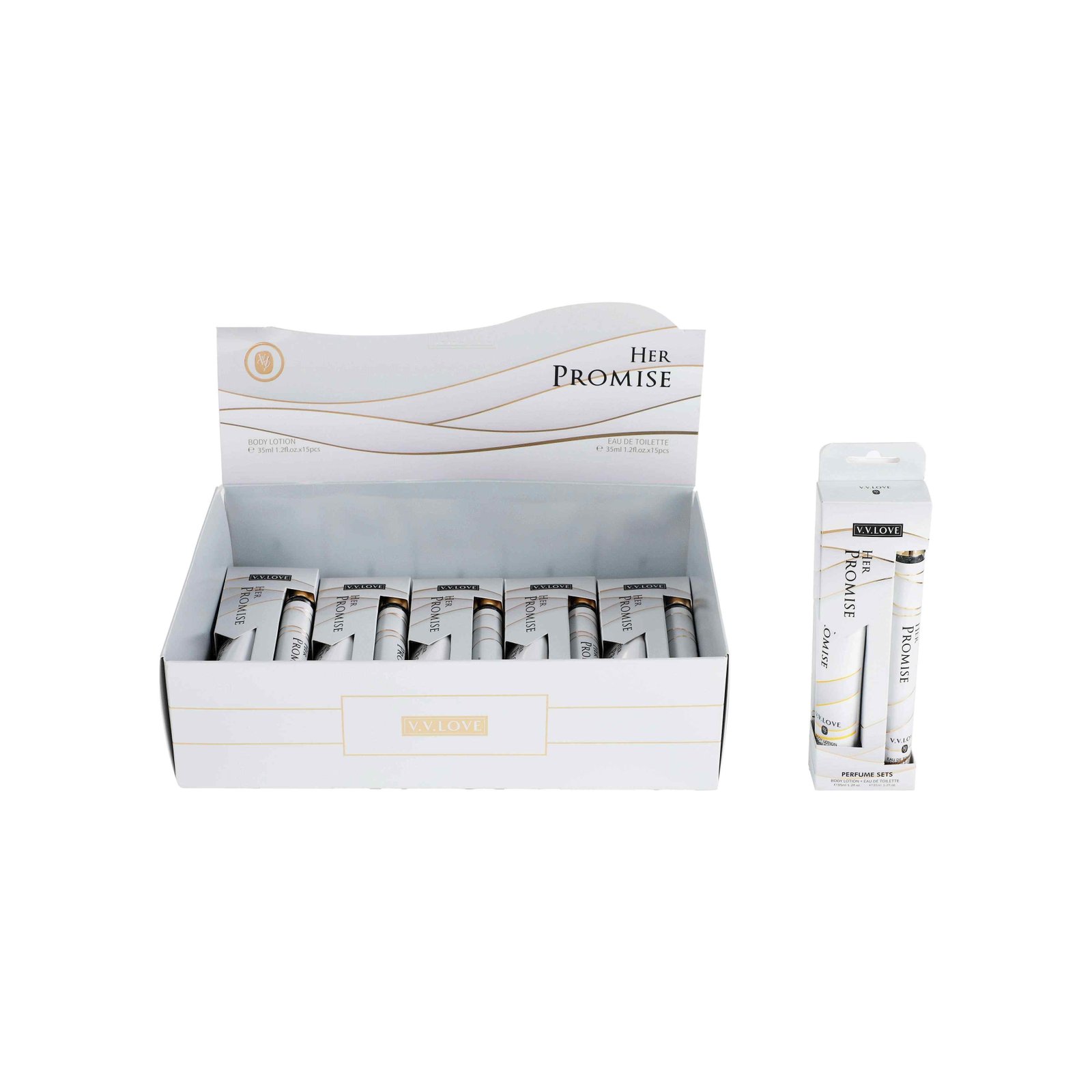 SKN637-01-1.jpg Lattafa Perfumes Her Confession Perfume Two-Piece Set – 35ml+35ml - Image 1