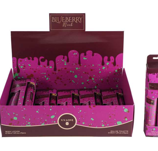 Blueberry Anfar 1950 for women and men Perfume Two-Piece Set – 35ml+35ml