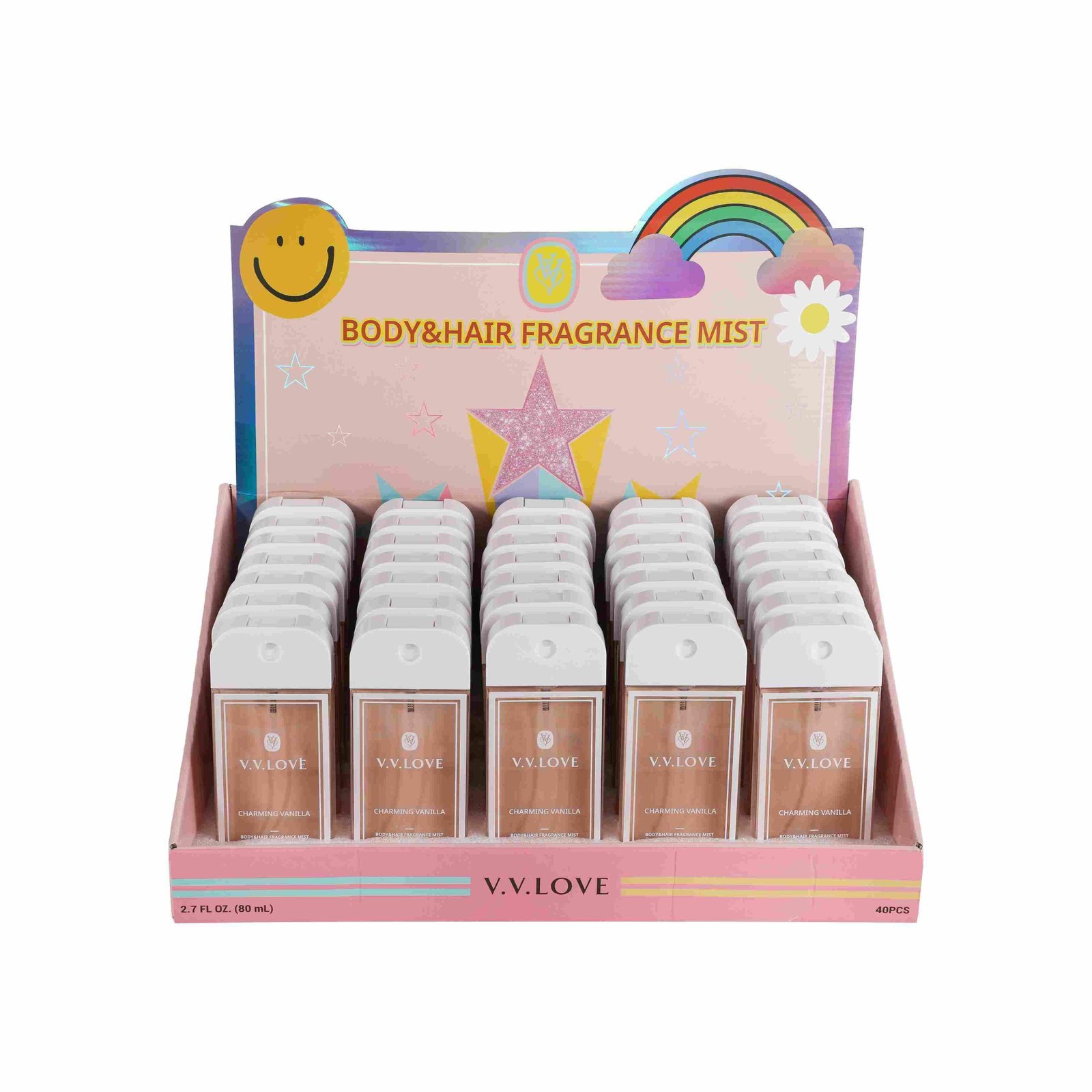 SKN641-01-1.jpg VANILLA VELVET Body & Hair Fragrance Mist – 80ml - Image 1