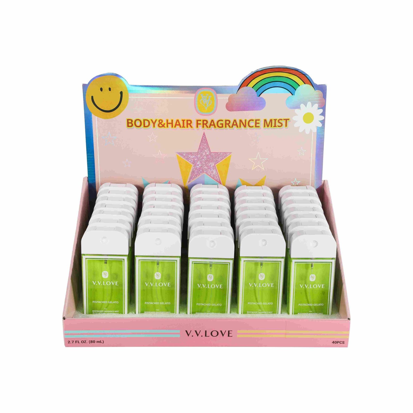 SKN644-01-1.jpg RICH PISTACHIO Body & Hair Fragrance Mist – 80ml - Image 1