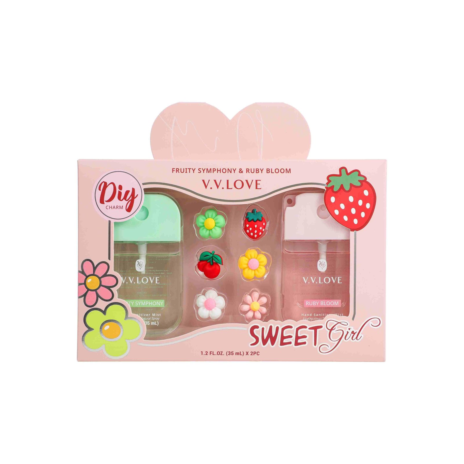 SKN651-01-1.jpg Pineapl / sweet peony Perfume Two-Piece Set – 35ml*2pcs - Image 1