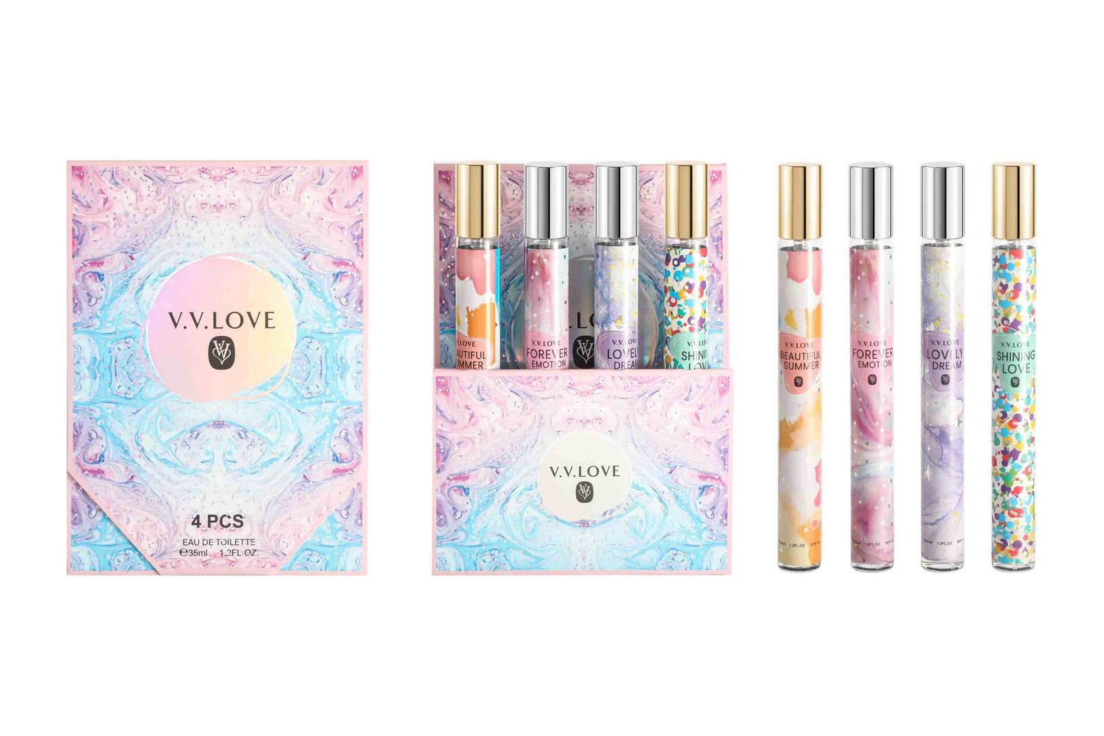 SKN653-01-1.jpg Mini Perfume Four-Piece Set VL9054-S2 – 35ml*4pcs - Image 1