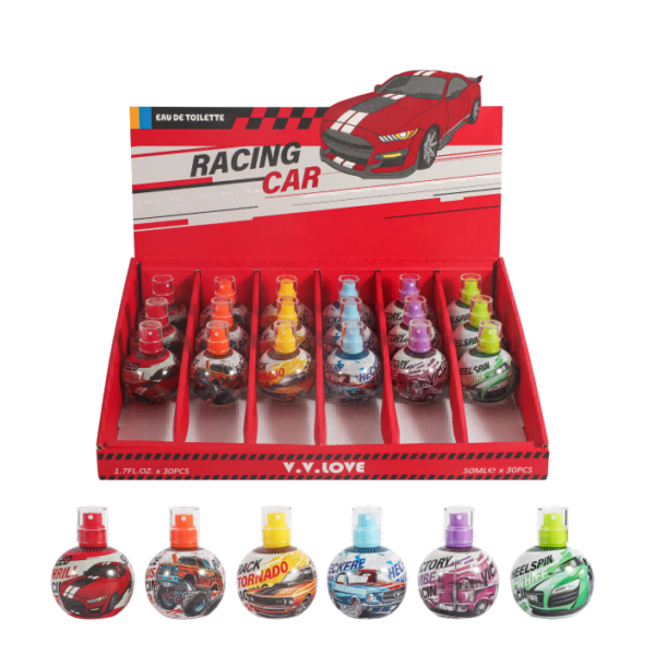 Speed Thrill Race Rush Track Tornado Checkered Chase Victory Vibe Wheelspin Whiff Kids Perfume – 50ml