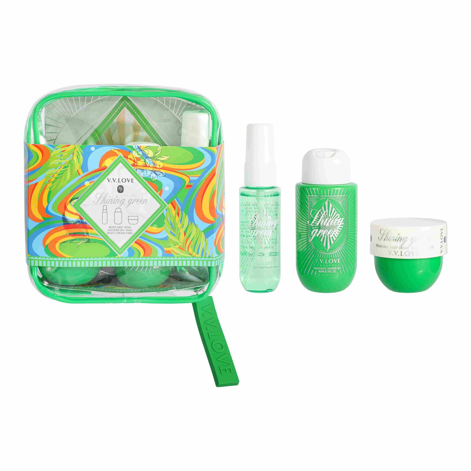 SKN781-01-1.jpg Dança Mística Sol de Janeiro for women Body Care Travel Set – 40ml Mist + 50ml Body Cream + 90ml Shower Gel - Image 1