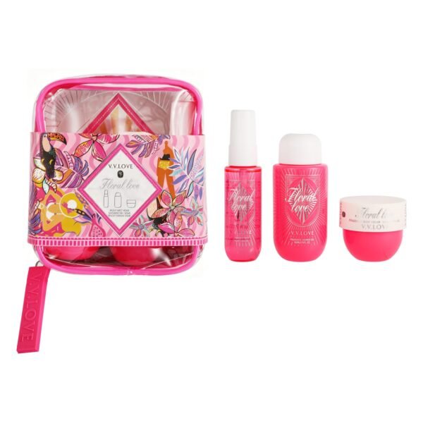 Flor Mística Sol de Janeiro for women Body Care Travel Set – 40ml Mist + 50ml Body Cream + 90ml Shower Gel