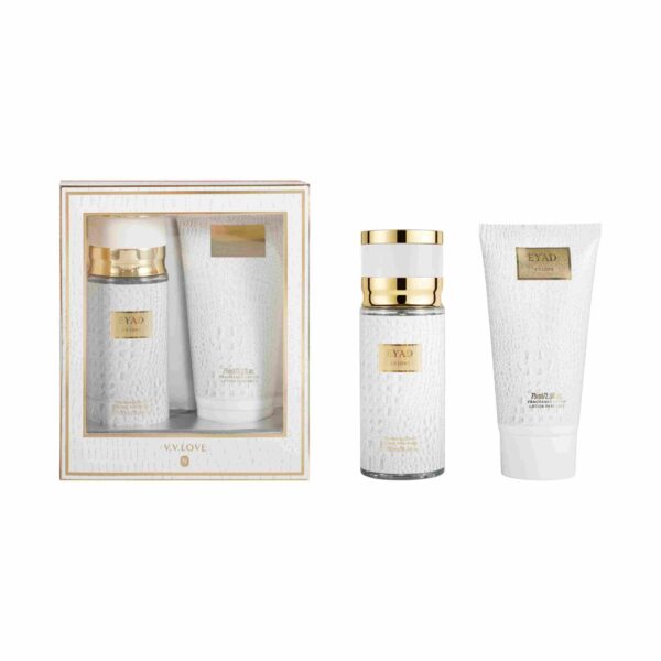 Lattafa Perfumes Musamam White Intense Perfume & Body Care Two-Piece Set – 100ml Perfume + 75ml Body Lotion
