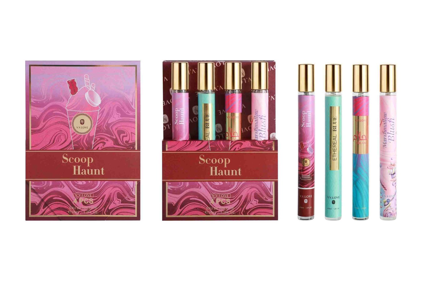 SKN954-01-1.jpg Mini Perfume Four-Piece Set VL9054-S14 – 35ml*4pcs - Image 1