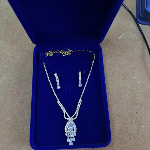 Luxury Necklace and Earrings Set Z638