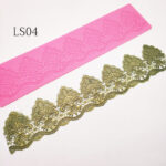 Classic Retro Lace Silicone Pad DIY Soap Texture Mold Cake Decoration Tool LS04