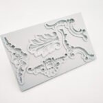 New European Style Embossed Border Silicone Mold Cake Decoration Edge Tool DIY Chocolate Fondant Mold FK05 - Image 4