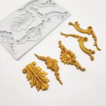 New European Style Embossed Border Silicone Mold Cake Decoration Edge Tool DIY Chocolate Fondant Mold FK05 - Image 2