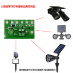Solar Lawn Light Controller with Switch 3.7V Lithium Battery Circuit Board - Image 4