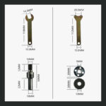 5-Piece Drill Angle Grinder Conversion Set - Image 2