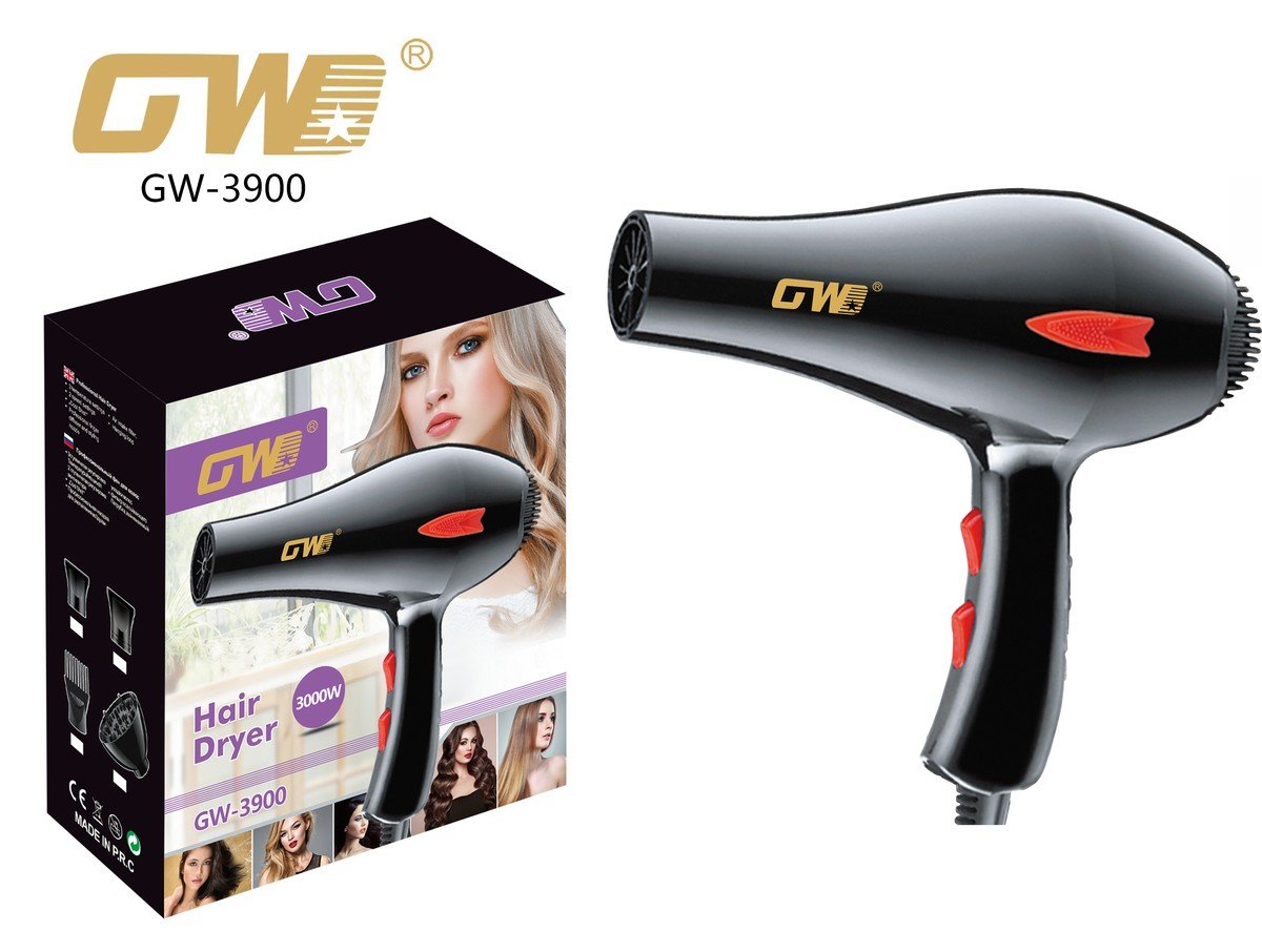 GW-3900.jpg AC Motor Hair Dryer – GW-3900 - Image 1