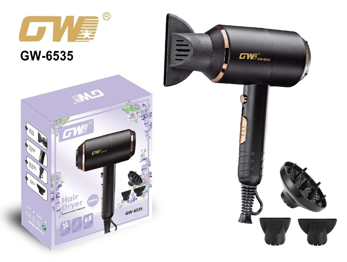 GW-6535.jpg AC Motor Hair Dryer – GW-6535 - Image 1