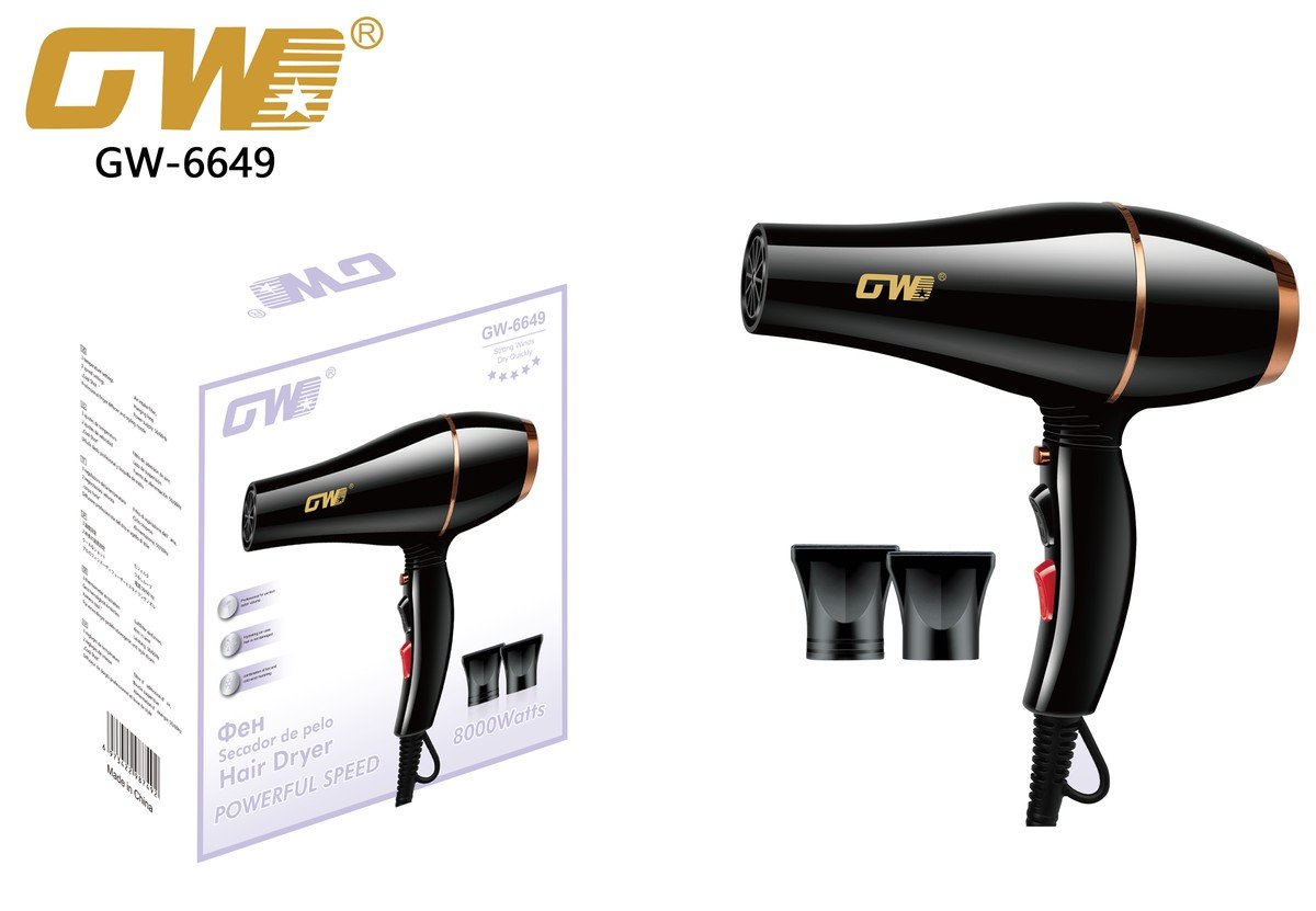 GW-6649.jpg AC Motor Hair Dryer – GW-6649 - Image 1