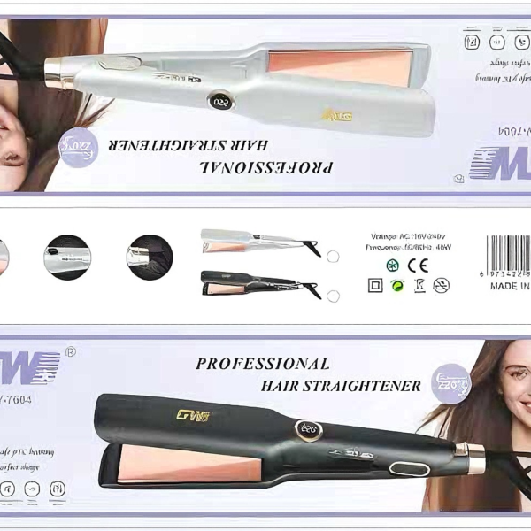 LCD Hair Straightener – GW-7604