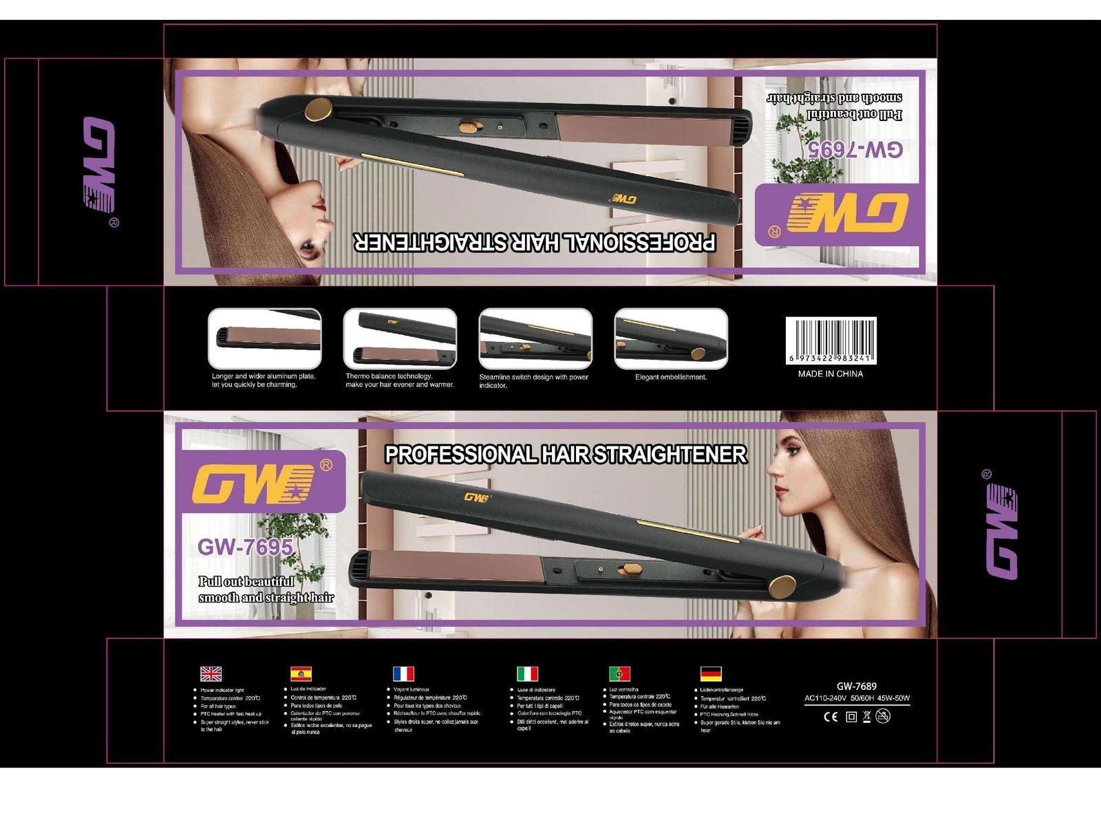 GW-7695.jpeg Flat Iron – GW-7695 - Image 1