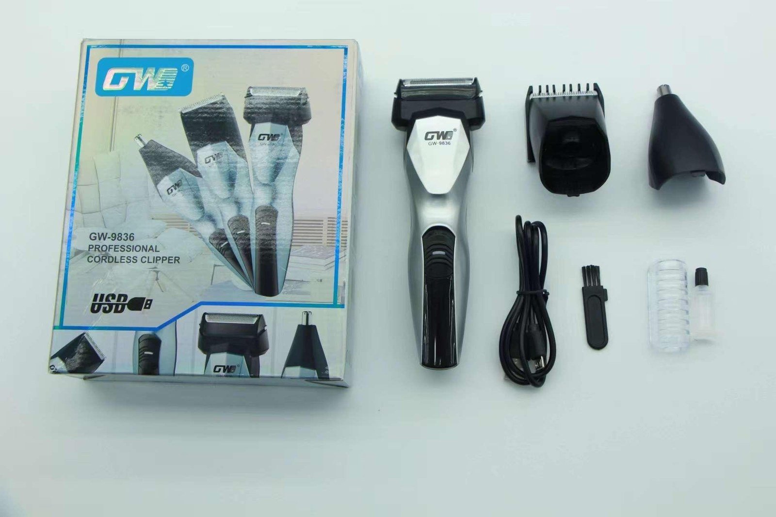 GW-9836-R127.jpg Electric Shaver – GW-9836-R127 - Image 1