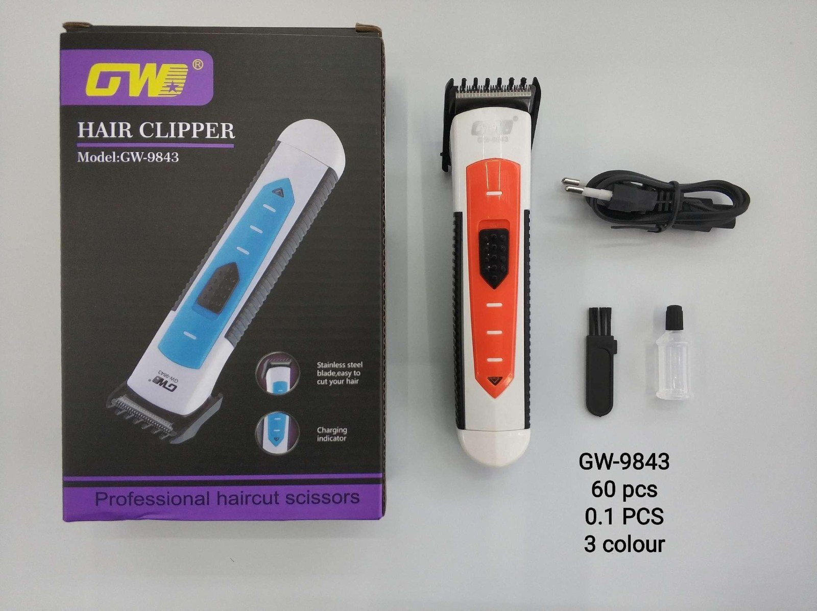 GW-9843.jpg Hair Clipper – GW-9843 - Image 1