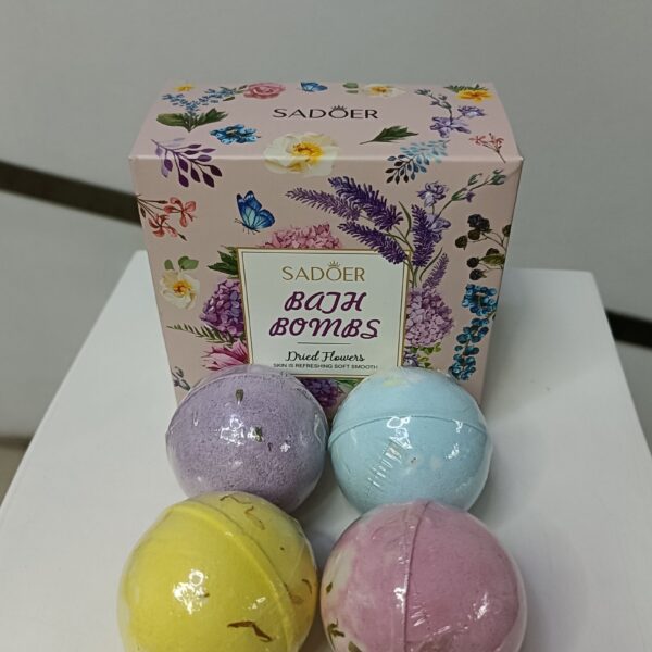 Sadoer Dried Flowers Bath Bombs