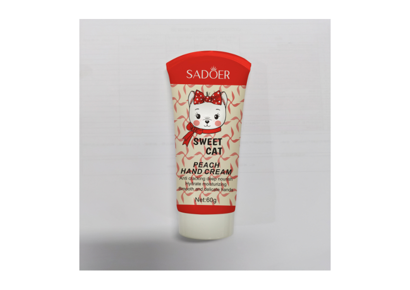HB1589-sadoer-peach-honey-repairing-and-moisturizing-hand-cream.png SADOER Peach Honey Repairing and Moisturizing Hand Cream - Image 1