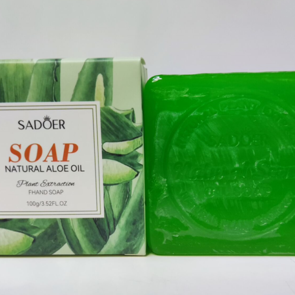 SADOER Natural Aloe Vera Essential Oil Soap