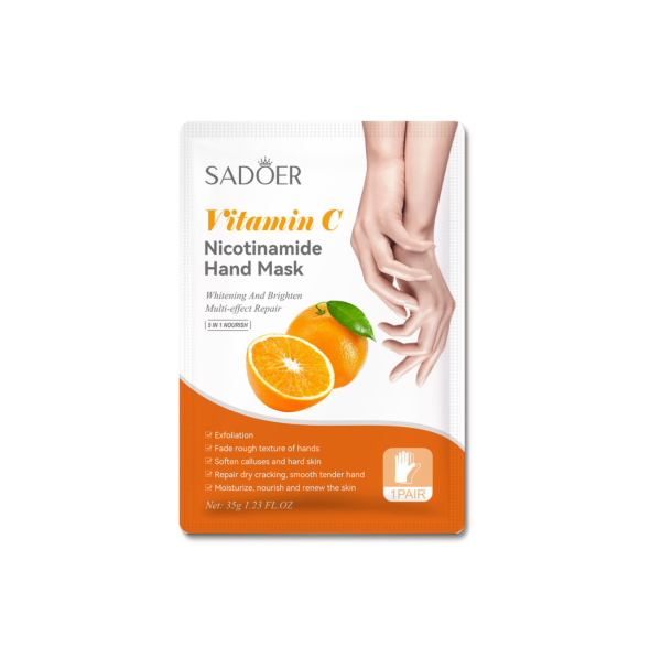 SADOER Papaya Brightening and Nourishing Hand Mask/pair
