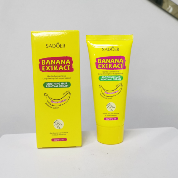 SADOER Gentle and Soothing Banana Hair Removal Cream