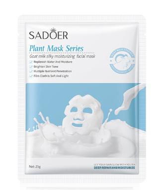 HB1950-sadoer-goat-milk-smooth-and-moisturizing-facial-mask.png SADOER Goat Milk Smooth and Moisturizing Facial Mask - Image 1
