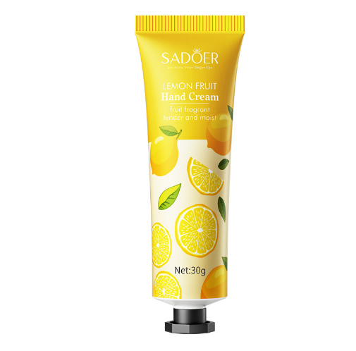 HB1992-sadoer-lemon-softening-and-repairing-hand-cream.png SADOER Lemon Softening and Repairing Hand Cream - Image 1
