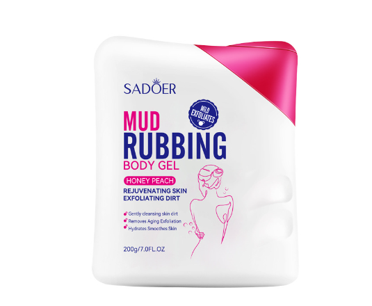 HB2014-sadoer-peach-scrub-bath-gel.png SADOER Peach Scrub Bath Gel - Image 1