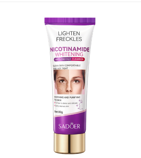 HB2022-sadoer-nicotinamide-whitening-and-freckle-removing-cleanser-new.png SADOER Nicotinamide Whitening and Freckle-Removing Cleanser New - Image 1
