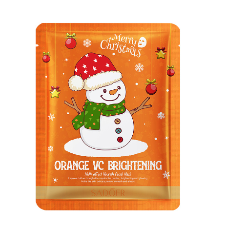 HB2036-sadoer-christmas-sweet-orange-vc-brightening-facial-mask.png SADOER Christmas Sweet Orange VC Brightening Facial Mask - Image 1