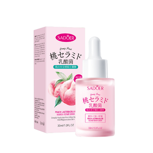HB2046-sadoer-peach-lactic-acid-bacteria-nourishing-and-repairing-essence.png SADOER Peach Lactic Acid Bacteria Nourishing and Repairing Essence - Image 1