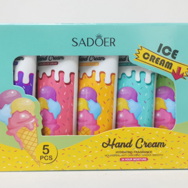 SADOER Ice Cream Moisturizing Hand 5-piece Set