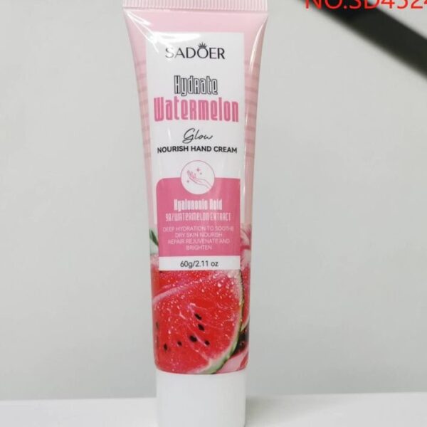 SADOER Nicotinamide Moisturizing and Nourishing Watermelon Hand Cream