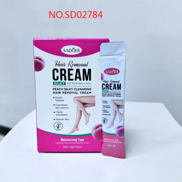 SADOER Peach Silky, and Transparent Hair Removal Cream – HB3471