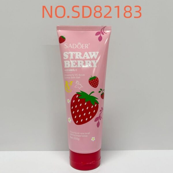 SADOER Strawberry VC Scrub Bubble Bath Salt
