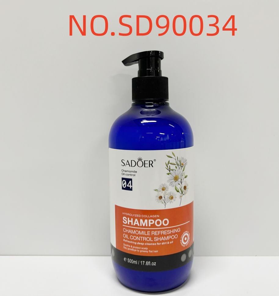 HB3843-sadoer-chamomile-refreshing-oil-control-shampoo-foreign-language-versi.jpeg SADOER Chamomile Refreshing Oil-Control Shampoo 500ML - Image 1