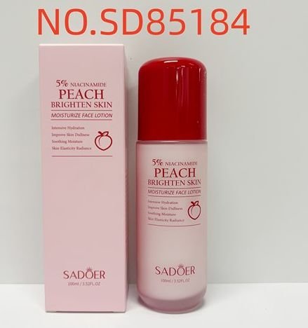 HB3921-sadoer-niacinamide-peach-moisturizing-and-brightening-lotion-foreign-l.jpeg SADOER Niacinamide Peach Moisturizing and Brightening Lotion 100ML - Image 1