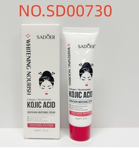 HB3939-sadoer-kojic-acid-underarm-whitening-cream-foreign-version-50g.jpeg SADOER Kojic Acid Underarm Whitening Cream 50g - Image 1