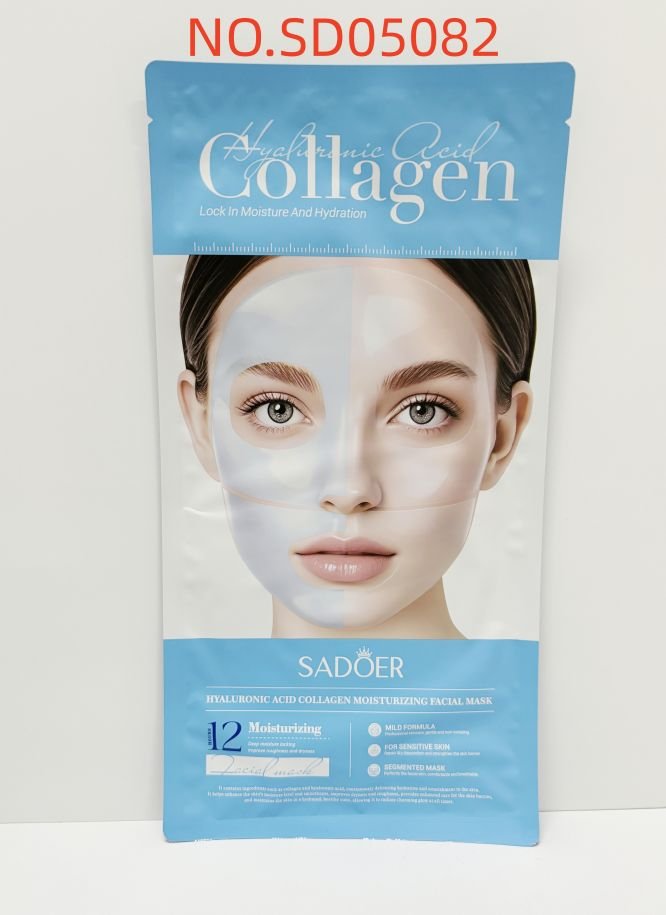 HB3946-sadoer-hyaluronic-acid-collagen-moisturizing-mask-foreign-version-blue.jpeg SADOER Hyaluronic Acid Collagen Moisturizing Mask (Blue to Transparent) 30ML - Image 1