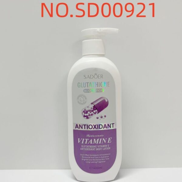 SADOER Glutathione Vitamin E Antioxidant Body Lotion 400ML