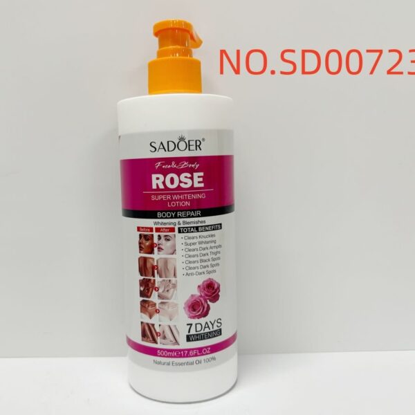 SADOER Rose Whitening Body Lotion 500ML
